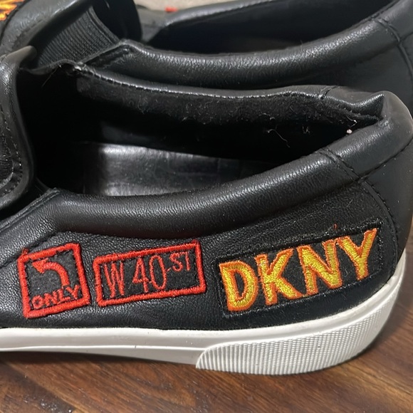 DKNY Limited Edition Braylee Black Leather
1989 Patchwork Academy Sneakers Sz 7 - Picture 6 of 12